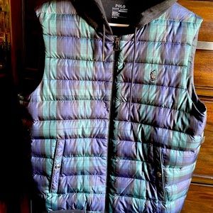 Polo Ralph Lauren Mens Pony Logo Down Puffer Vest